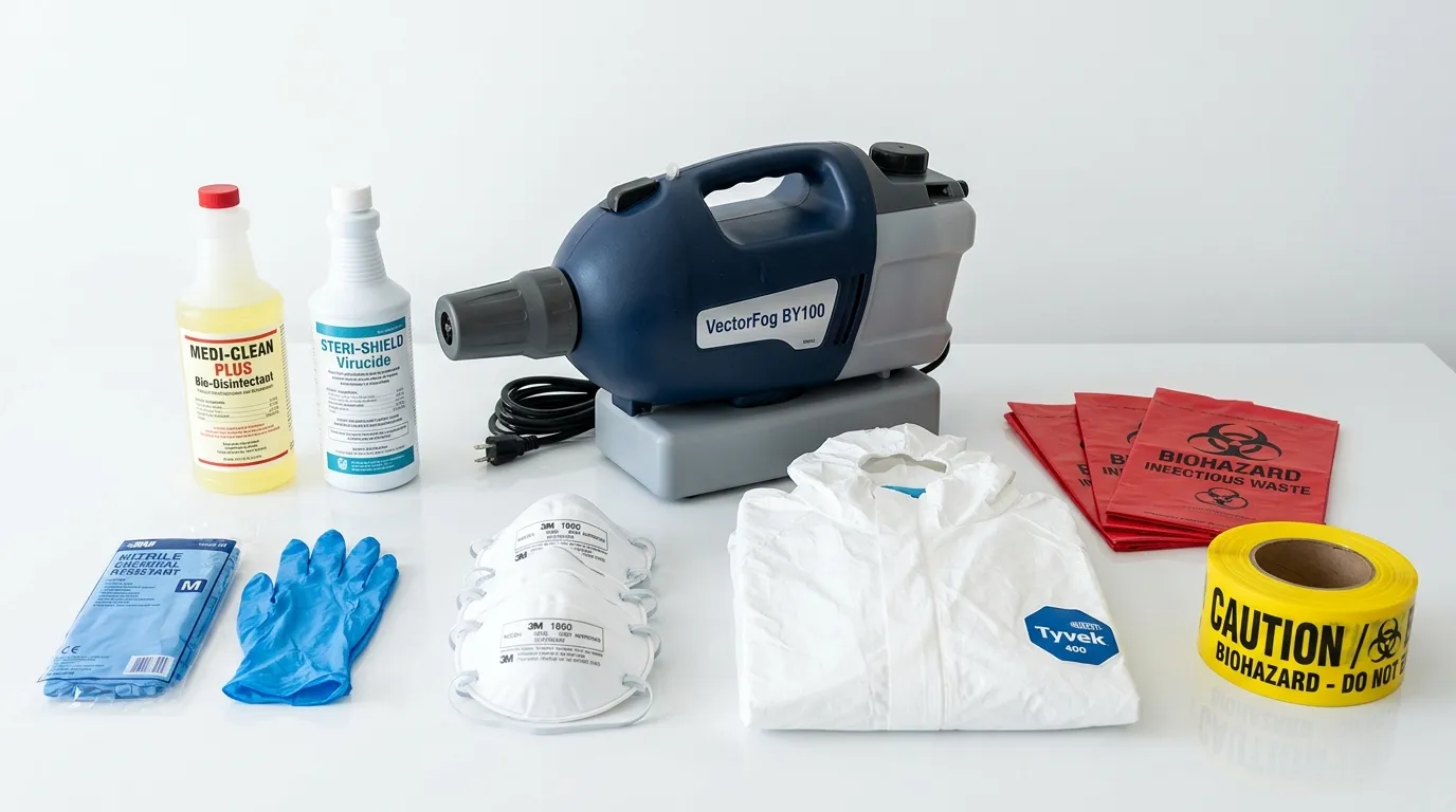 Professional biohazard remediation crew working in Yonkers